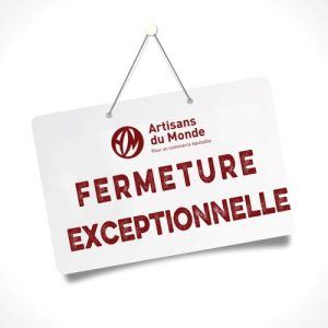 Fermeture exceptionnelle